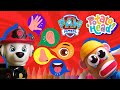 🐾 PAW PATROL🐾 LOS 5 SENTIDOS con Marshall y Patatin - VIDEO PARA NIÑOS DE 3 A 4 AÑOS