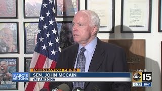 Sen. John McCain releases plan to solve border crisis