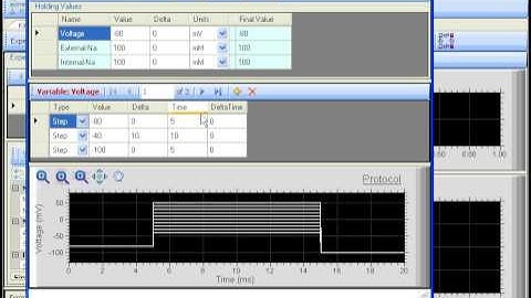 IonChannelLab:The Hodgkin-Huxley Sodium Model II  (Simulation)