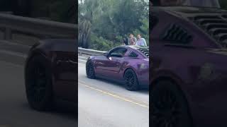 mustang earlier years drives by #mustangs #cars