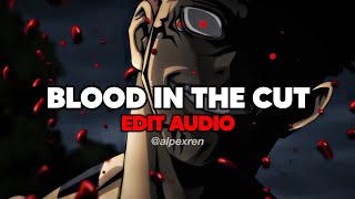 blood in the cut — k. flay (aire atlantica remix) || edit audio