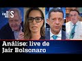 Comentaristas analisam live de Jair Bolsonaro de 17/06/21