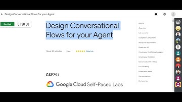Design Conversational Flows for your Agent | Learn to Earn Cloud Challenge: Data | GSP791 | #POPPOY