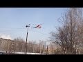 Вертолёт приземлился в Верхней Салде, 17.11.2016