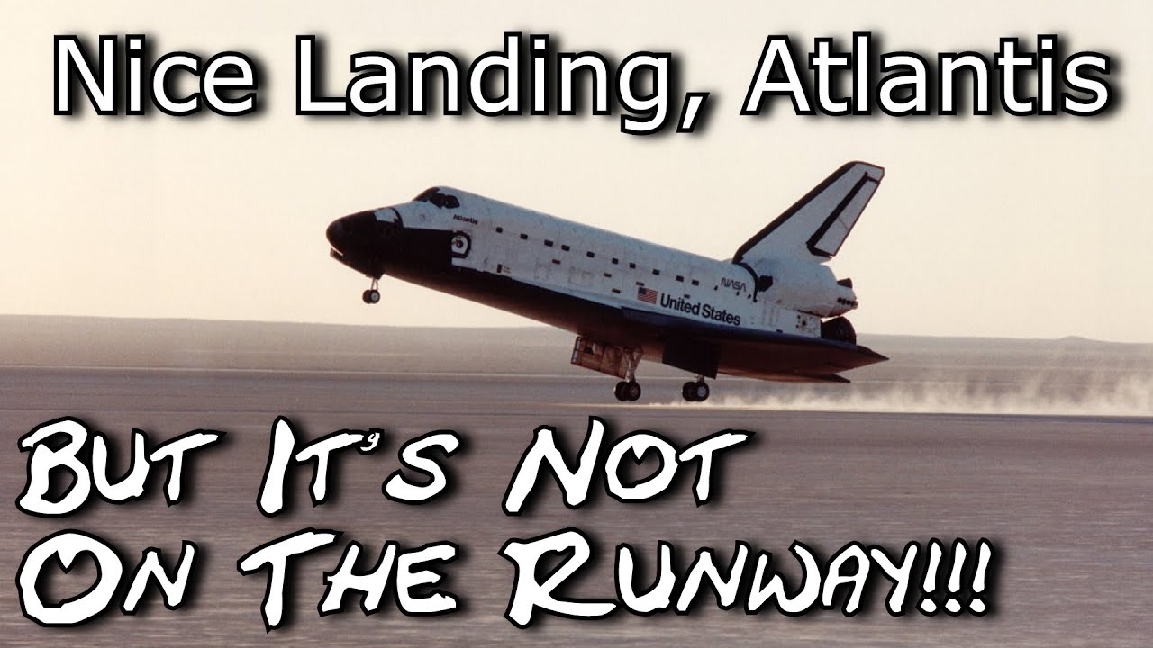 The Space Shuttle That Didn’t Reach The Runway – Why Did Atlantis Land Short on STS-37?