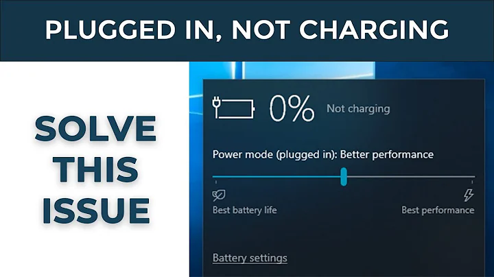 Plugged In, Not Charging Windows 10 Solution (2 Methods)