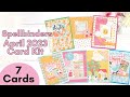 7 Cards | Spellbinders April 2023 Card Kit | Happy Skies Ahead