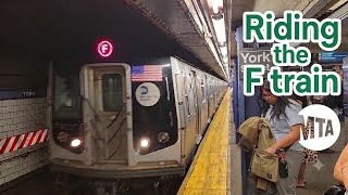 Onboard The NYC Subway: Riding The F Train
