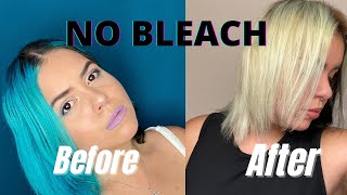 How to: remove color hair dye without bleach