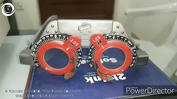 Retinoscopy 5 axis of cylinder