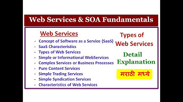SaaS | SaaS Characteristics |Types of Web Services |Characteristics of Web Services | Web Services
