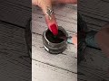 How to create red and black ombré nails with Nailboo dip powder for Halloween 2022