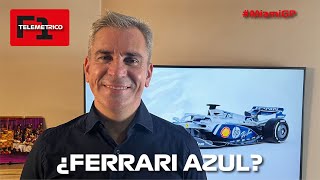 ¿FERRARI AZUL? #telemetricof1