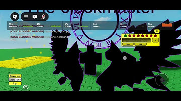 The chosen one but i made it (The clockmaster moveset)