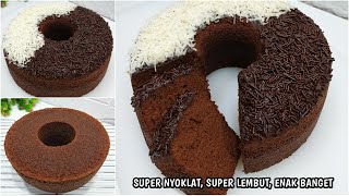 BROWNIES SUPER NYOKLAT Tanpa Coklat Bubuk & Coklat Batang_Bisa Untuk Base Cake Ulang Tahun 👍