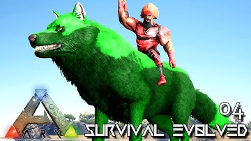 ARK: SURVIVAL EVOLVED - TMAC THE TOXIC DIREWOLF !!! PRIMAL FEAR OLYMPUS E04