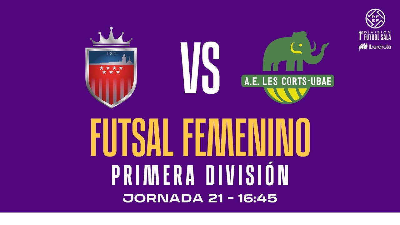 3 Atlético Navalcarnero vs AE Les Corts UBAE | J21 - Primera Iberdrola | 25/26 | 🔴Futsal RFEF