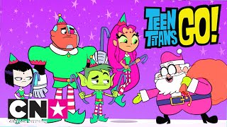 Haideți, tineri titani! | Toate episoadele speciale de Crăciun | Cartoon Network