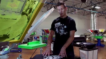 How to Screen Print: Flashing Plastisol ink, T-shirts and Temperature Settings
