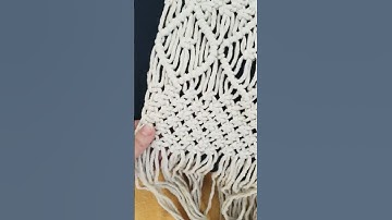 Macrame.  Macrame dress. Macrame bag. Macrame shopper. Макраме.