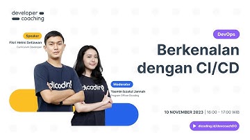 Dicoding Developer Coaching #112 : DevOps Engineer | Berkenalan dengan CI/CD