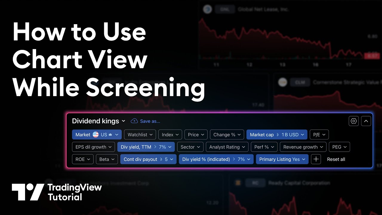 How To Use Chart View While Screening: NEW Feature - YouTube