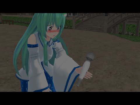 東方MMD 幻想郷の日々 第3話 清純な守矢の巫女 東風谷早苗 MMD紙芝居