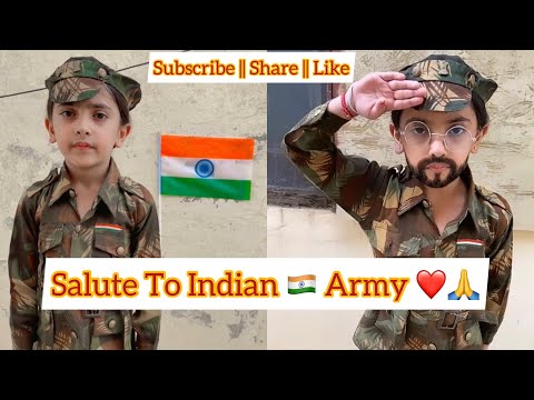 Salute To Indian🇮🇳Army❤️🙏 #youtubeshorts #shorts #motivational #HappyRepublicDay |Samayra Narula|