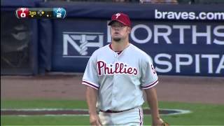 2012/07/28 Heyward's RBI single