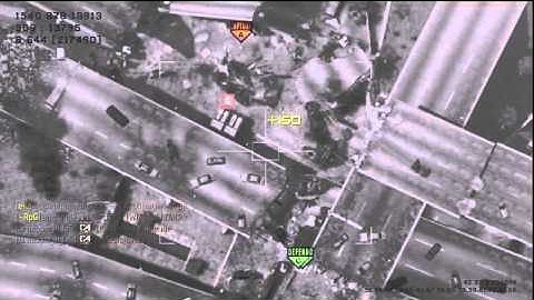 86-5 Assault Moab on Interchange - Reaper & AC-130 (Mw3)