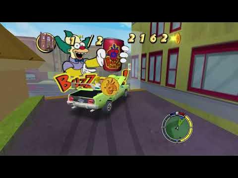 Simpsons Hit and Run Level 1 playthrough while having all vehicles in ...