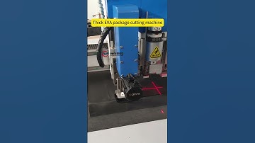 Thick EVA Foam Package Cutting Machine Foam Cutter