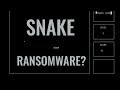 Ransomware Snake Game   Kryptonite