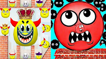 DRAW TO SMASH Vs HIDE BALL - All Levels New UPDATE Satsfying Double gameplay 310 #hideball