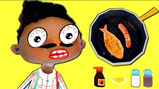 Fun Cooking Kids Games - Toca Kitchen 2 - Learn & Create Foods Game Video for Children screenshot 2