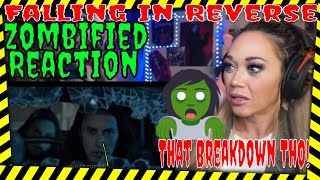 Falling In Reverse "Zombified" REACTION VIDEO | Just Jen Reacts | Take Two Ronnie ;)
