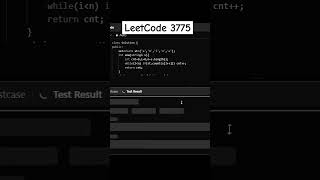 LeetCode 3775. Reverse Words With Same Vowel Count | Weekly Contest 480
