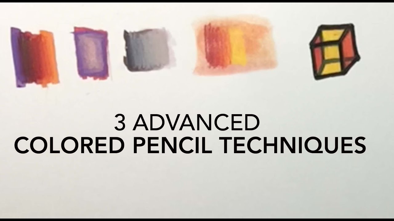 9+ colored pencil drawing techniques you should try