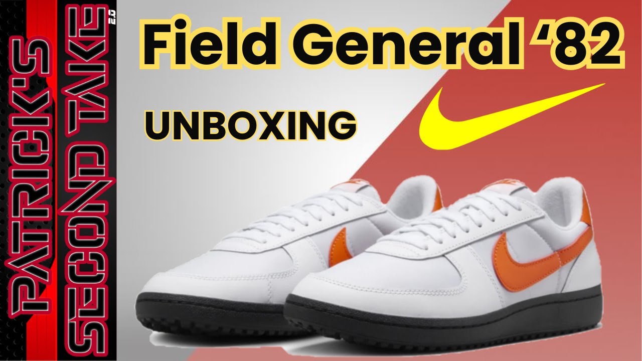 Nike Field General '82 - White & Orange Blaze - YouTube Nike Field General '82 - White & Orange Blaze - YouTube