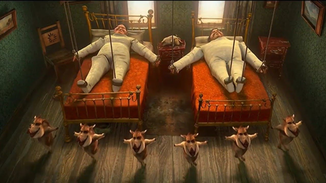 Puss in boots - Americano by Lady Gaga (Music video) Gato con Botas (movie+credits)