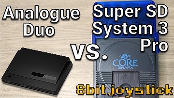 Analogue Duo vs. Terraonion Super SD System 3 Pro : Which FPGA TurboGrafx-16 system is best for you?