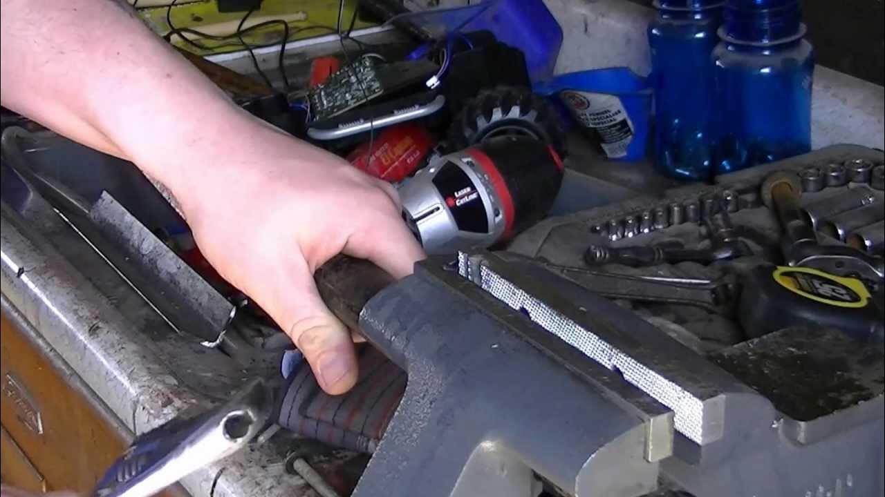 Quick tip trick to measure diameter of a bar sway bar YouTube
