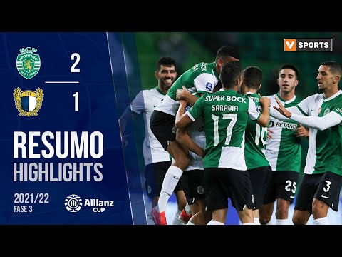 Highlights | Resumo: Sporting 2-1 Famalicão (Taça da Liga 21/22 - Fase 3 - Jornada 2)
