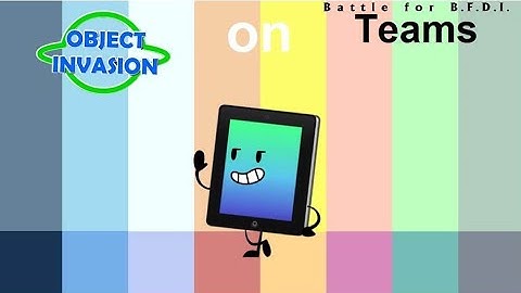If Object Invasion Characters were on BFB Teams