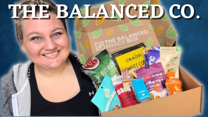 The Balanced Company, Healthy Snack Box, 50-piece