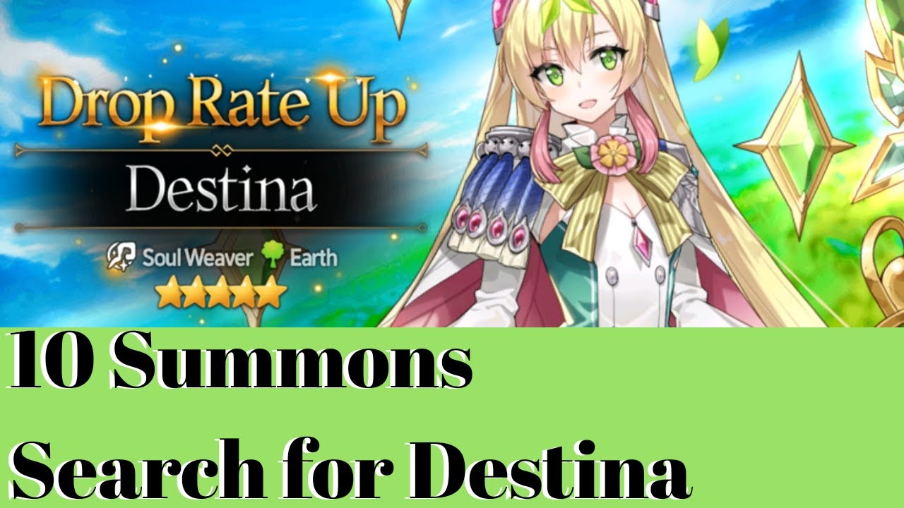 Epic Seven - 10 Fold Summon Video - Search for Destina is On