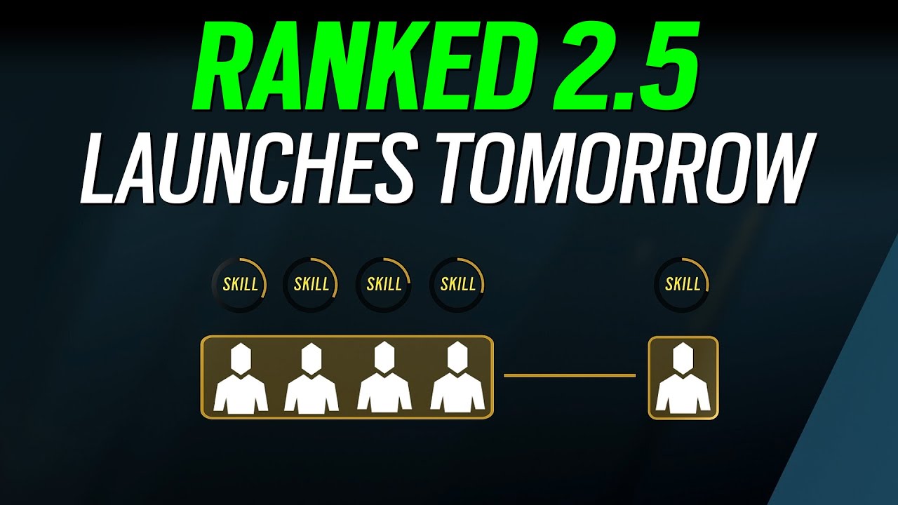 Ranked 2.5 Launches Tomorrow - Operation Collision Point Rainbow Six ...