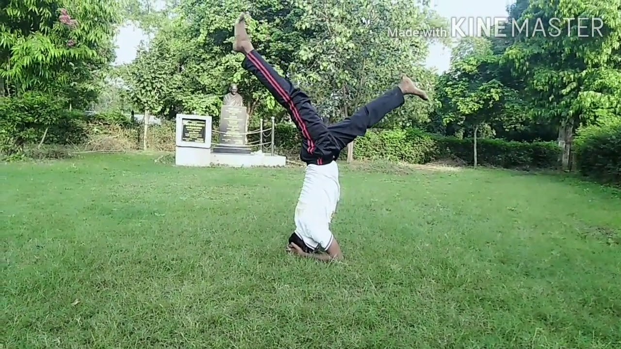 Sooryanamaskar and other yoga variation by yogi Brajendra from gwalior