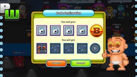 Buying "SCORCHER WINGS" | PixelWorlds