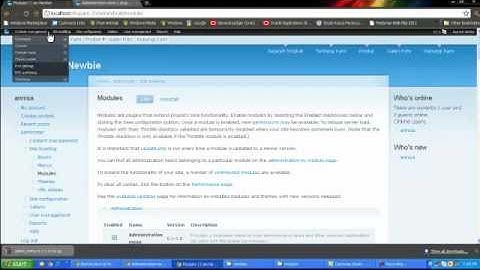 Install dan Konfigurasi Modul Administration Menu Drupal.mp4